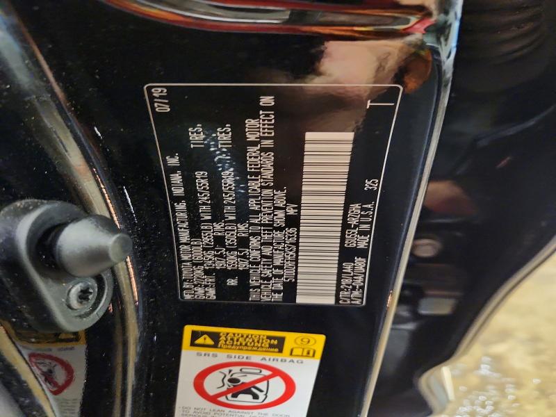 Aukcja sprzedaży 2019 Toyota Highlander, vin: 5TDDZRFH5KS716336, numer aukcji: 57036496