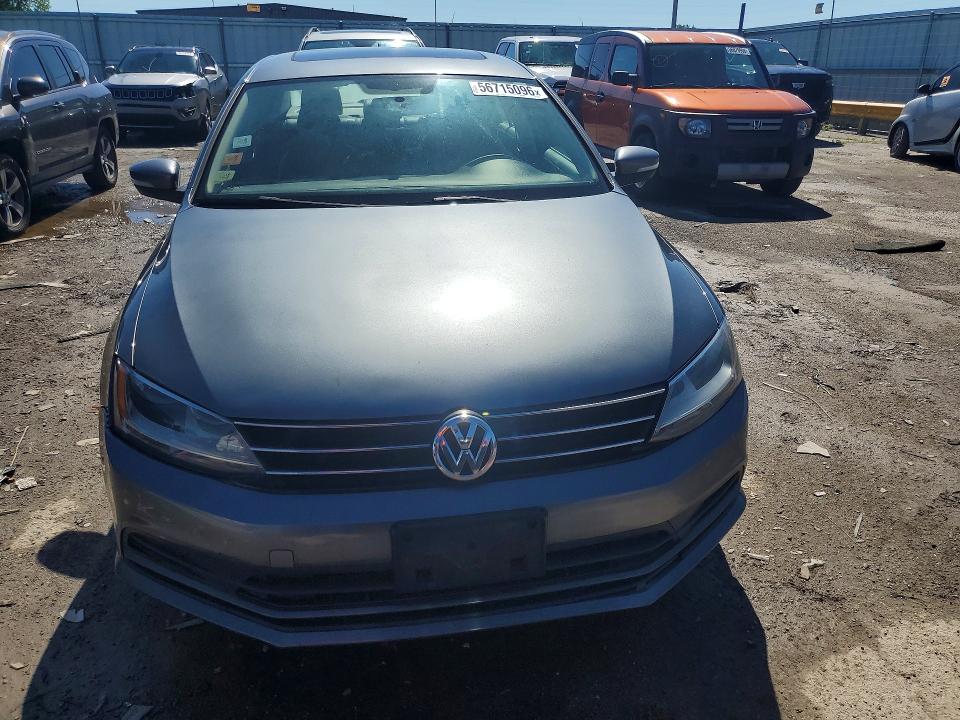 2015 Volkswagen Jetta მანქანა იყიდება აუქციონზე, vin: 3VWD07AJ2FM237643, აუქციონის ნომერი: 56715096