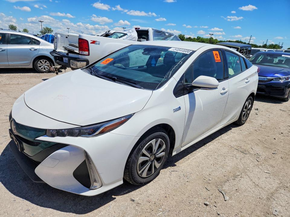 54844686 :رقم المزاد ، JTDKARFP6H3023243 vin ، 2017 Toyota Prius Prime مزاد بيع