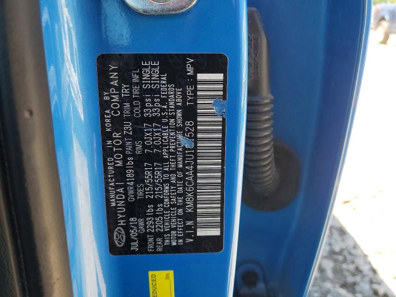 Aukcja sprzedaży 2018 Hyundai Kona, vin: KM8K6CAA4JU181528, numer aukcji: 58261766