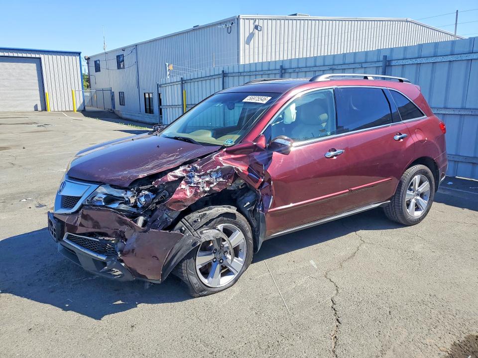 2012 Acura Mdx მანქანა იყიდება აუქციონზე, vin: 2HNYD2H39CH503439, აუქციონის ნომერი: 56975546