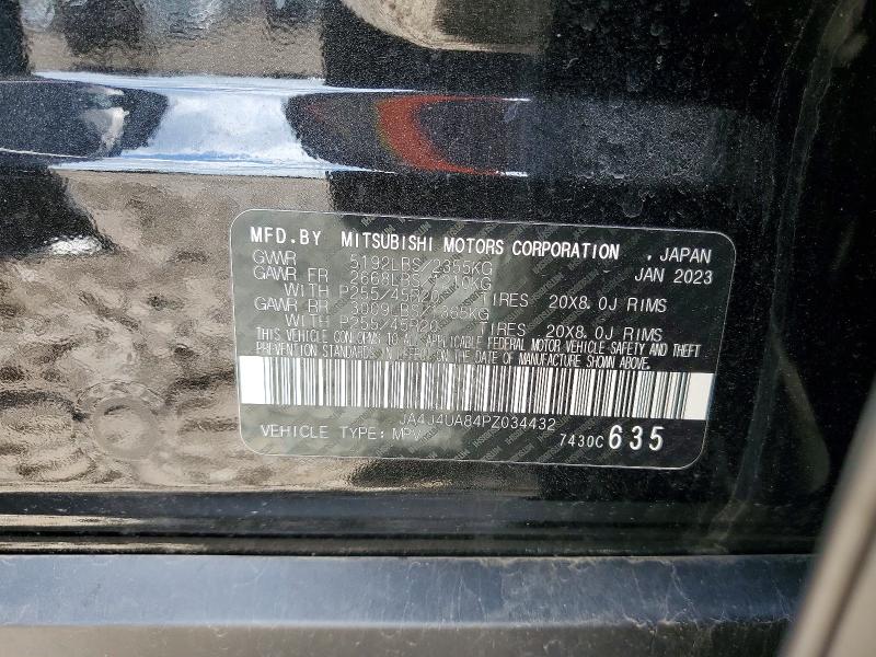 Aukcja sprzedaży 2023 Mitsubishi Outlander, vin: JA4J4UA84PZ034432, numer aukcji: 57535686