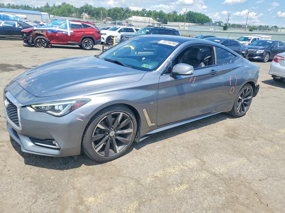 Продаж на аукціоні авто 2017 Infiniti Q60, vin: JN1EV7EL9HM552347, номер лоту: 58736396