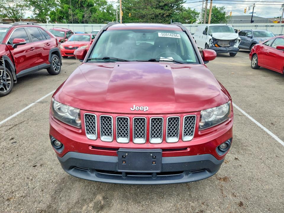 Продажа на аукционе авто 2017 Jeep Compass, vin: 1C4NJCEB4HD182711, номер лота: 55914266