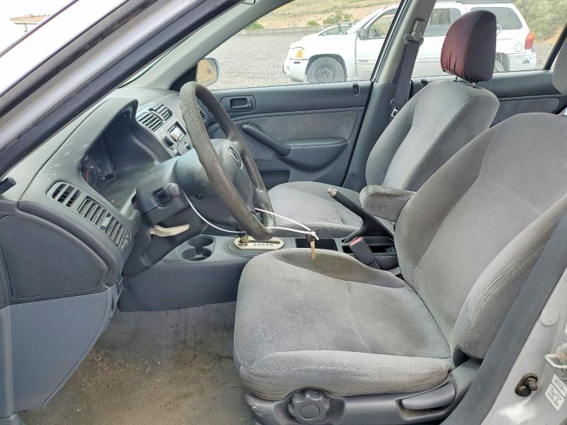 58925316 :رقم المزاد ، 2HGES16671H920661 vin ، 2001 Honda Civic مزاد بيع