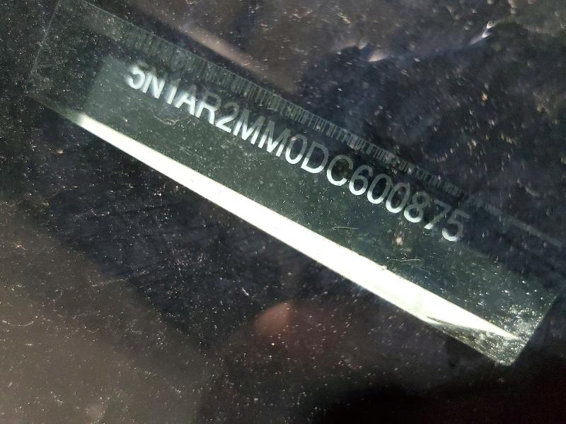 57308486 :رقم المزاد ، 5N1AR2MM0DC600875 vin ، 2013 Nissan Pathfinder مزاد بيع