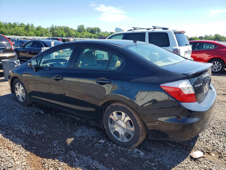 Aukcja sprzedaży 2012 Honda Civic, vin: JHMFB4F30CS008247, numer aukcji: 58593066