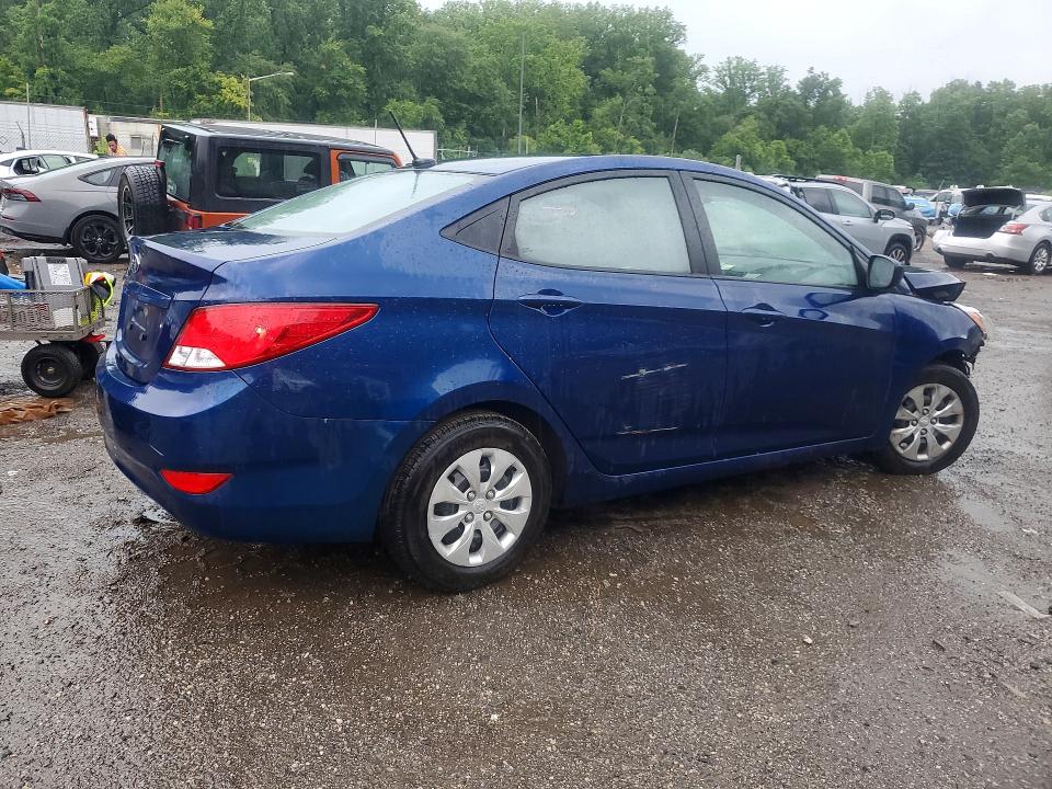 56649316 :رقم المزاد ، KMHCT4AE4HU233580 vin ، 2017 Hyundai Accent مزاد بيع
