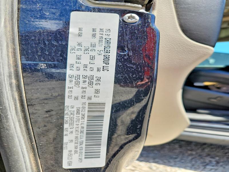 2014 Chrysler Town & Country მანქანა იყიდება აუქციონზე, vin: 2C4RC1BG0ER383174, აუქციონის ნომერი: 55809936