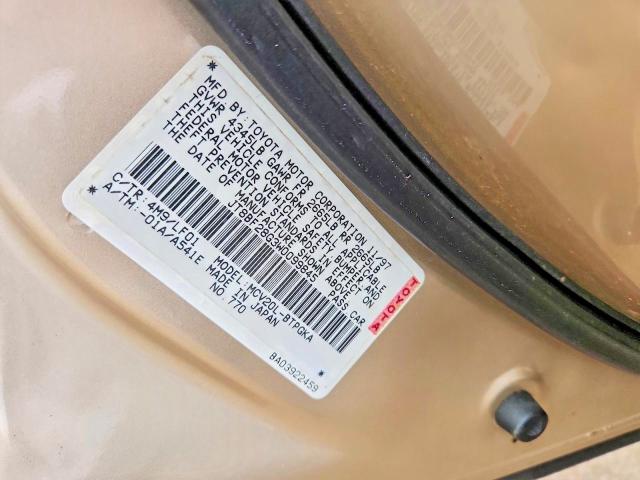 56156026 :رقم المزاد ، JT8BF28G3W0099845 vin ، 1998 Lexus Es 300 مزاد بيع