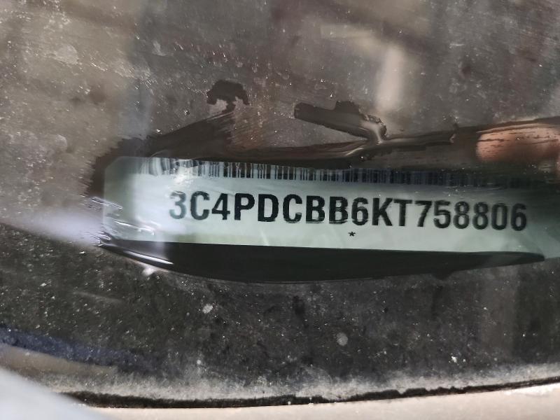 Продаж на аукціоні авто 2019 Dodge Journey, vin: 3C4PDCBB6KT758806, номер лоту: 57617466