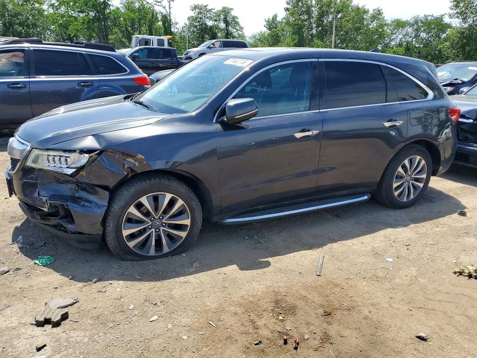 Продаж на аукціоні авто 2016 Acura Mdx, vin: 5FRYD4H68GB053742, номер лоту: 57442746