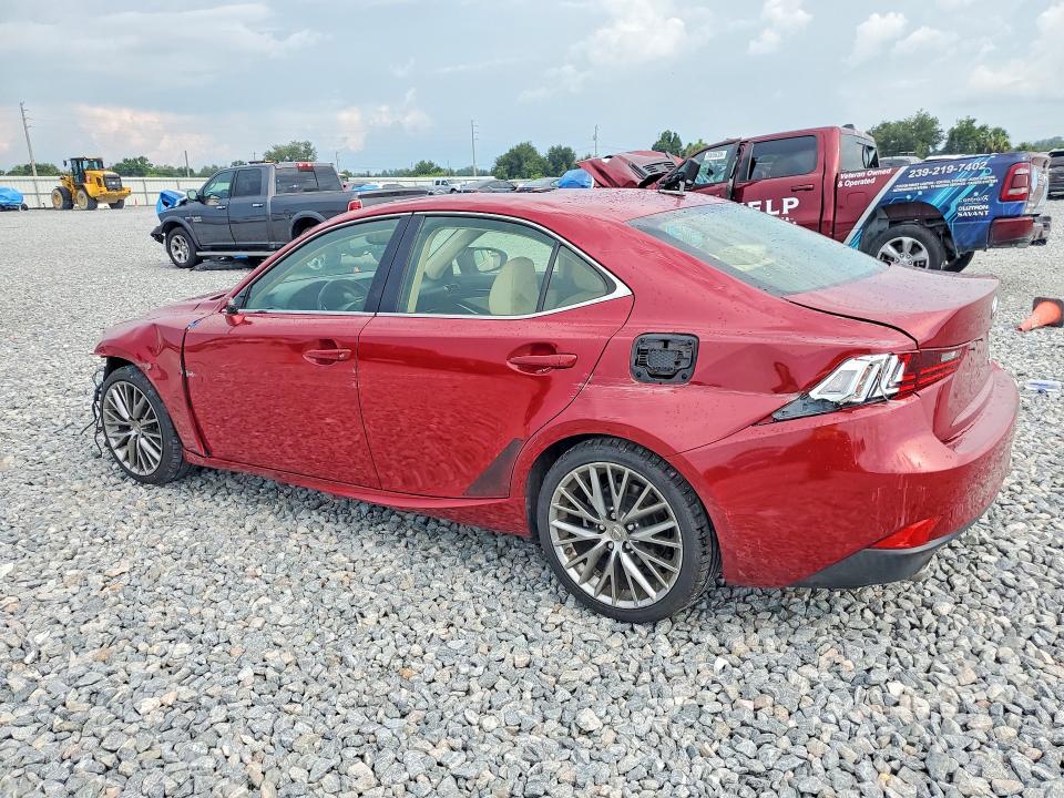58400156 :رقم المزاد ، JTHBF1D26F5075370 vin ، 2015 Lexus Is مزاد بيع