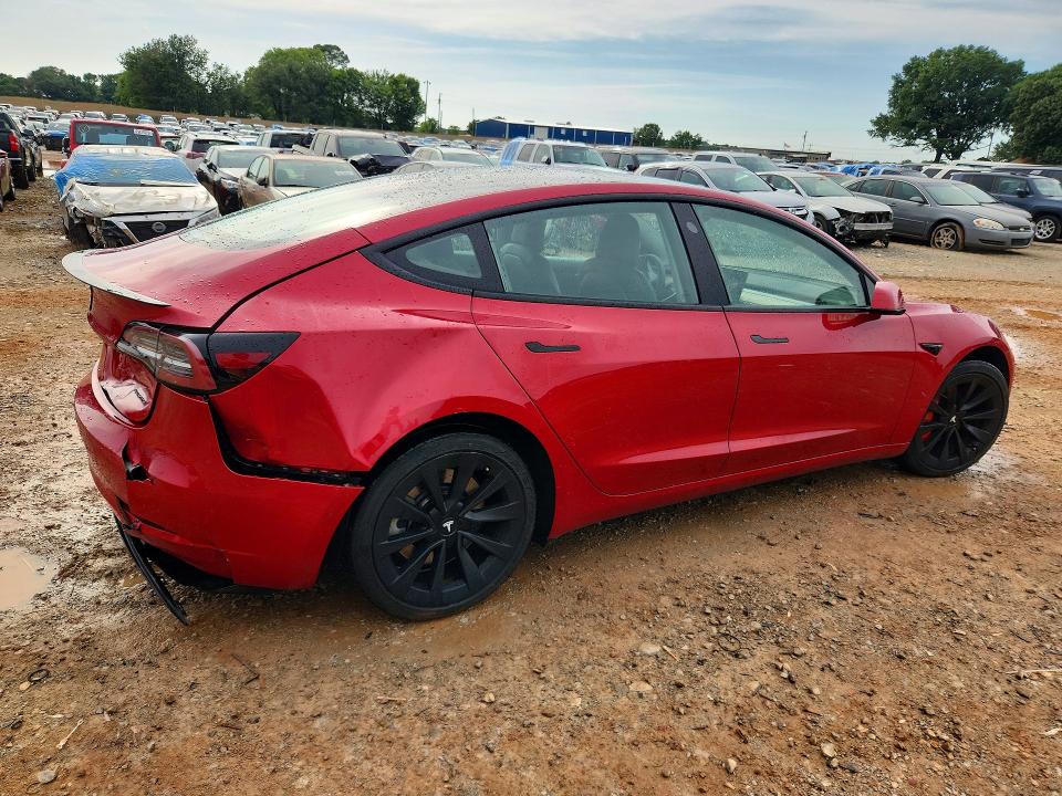Продажа на аукционе авто 2022 Tesla Model 3, vin: 5YJ3E1EB3NF186060, номер лота: 55603466
