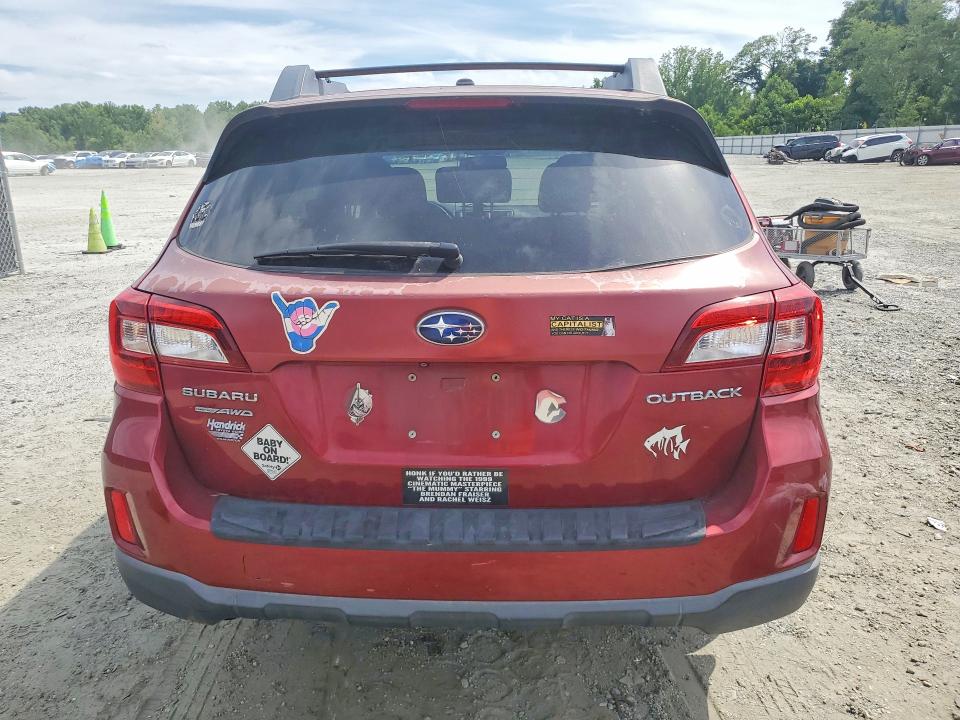58737956 :رقم المزاد ، 4S4BSBLC6F3318552 vin ، 2015 Subaru Outback مزاد بيع