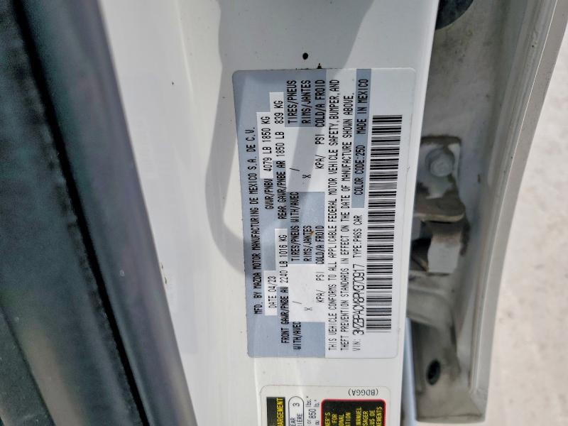 Aukcja sprzedaży 2023 Mazda 3, vin: 3MZBPACM8PM370917, numer aukcji: 55622176