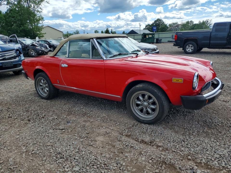 1982 Fiat 124 მანქანა იყიდება აუქციონზე, vin: ZFAAS00B2C5002928, აუქციონის ნომერი: 56235996