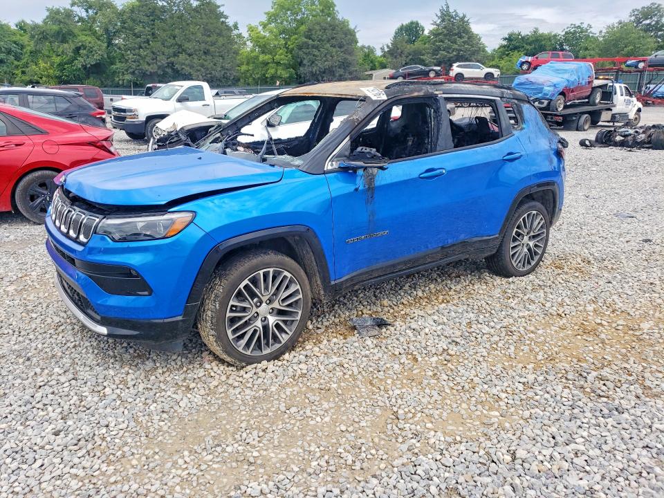 2022 Jeep Compass მანქანა იყიდება აუქციონზე, vin: 3C4NJDCB6NT153144, აუქციონის ნომერი: 57297106
