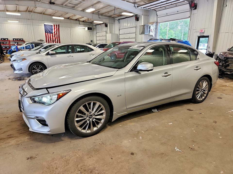 2018 Infiniti Q50 მანქანა იყიდება აუქციონზე, vin: JN1EV7AR3JM442216, აუქციონის ნომერი: 58120986