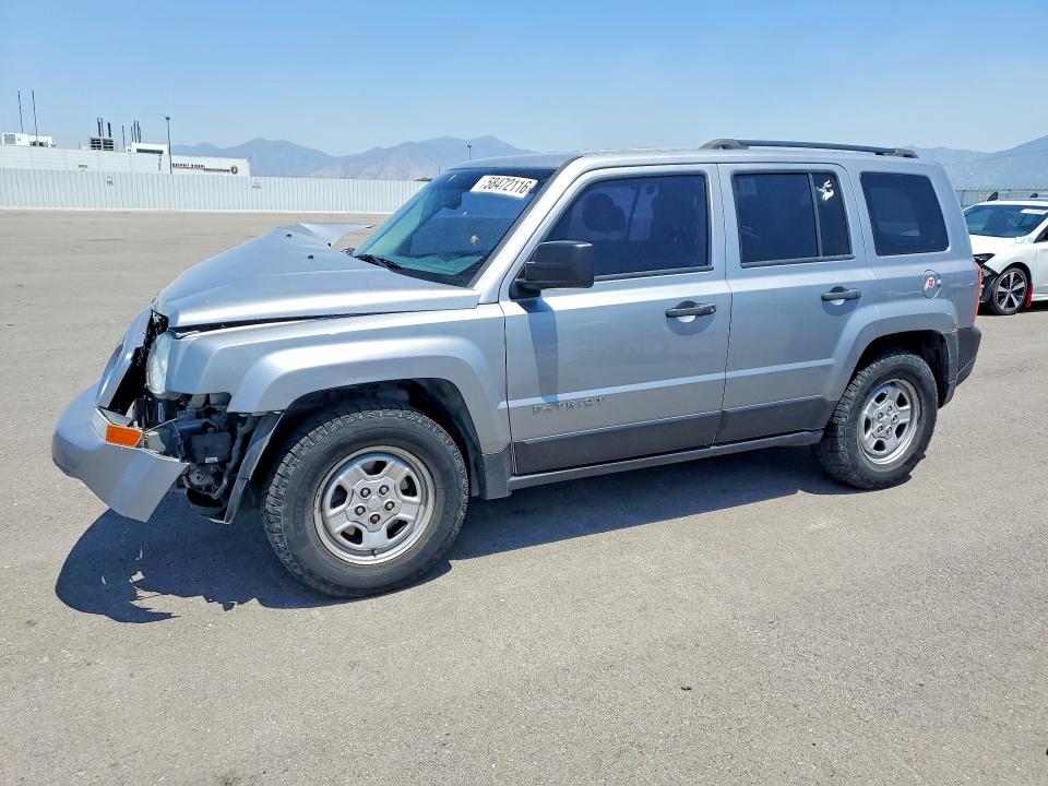 Aukcja sprzedaży 2016 Jeep Patriot, vin: 1C4NJPBA0GD763897, numer aukcji: 58472116