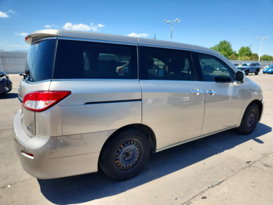 57835156 :رقم المزاد ، JN8AE2KP7B9009809 vin ، 2011 Nissan Quest مزاد بيع