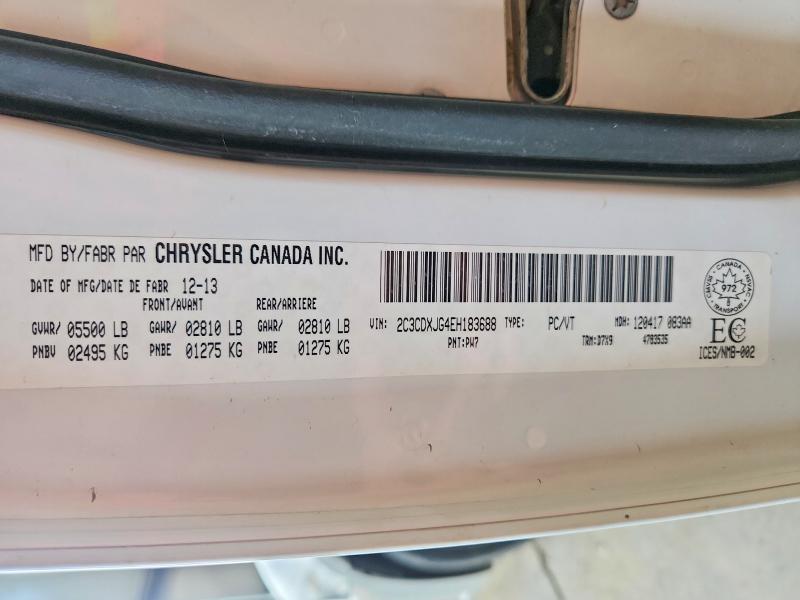Aukcja sprzedaży 2014 Dodge Charger, vin: 2C3CDXJG4EH183688, numer aukcji: 58626336