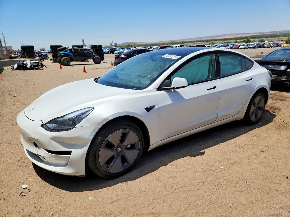 Продажа на аукционе авто 2021 Tesla Model 3, vin: 5YJ3E1EA7MF989590, номер лота: 58103216