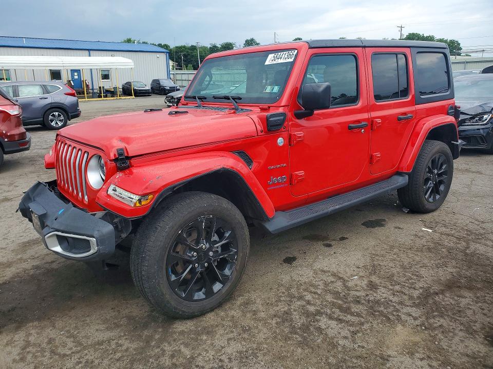 58441366 :رقم المزاد ، 1C4JJXP6XPW555212 vin ، 2023 Jeep Wrangler مزاد بيع