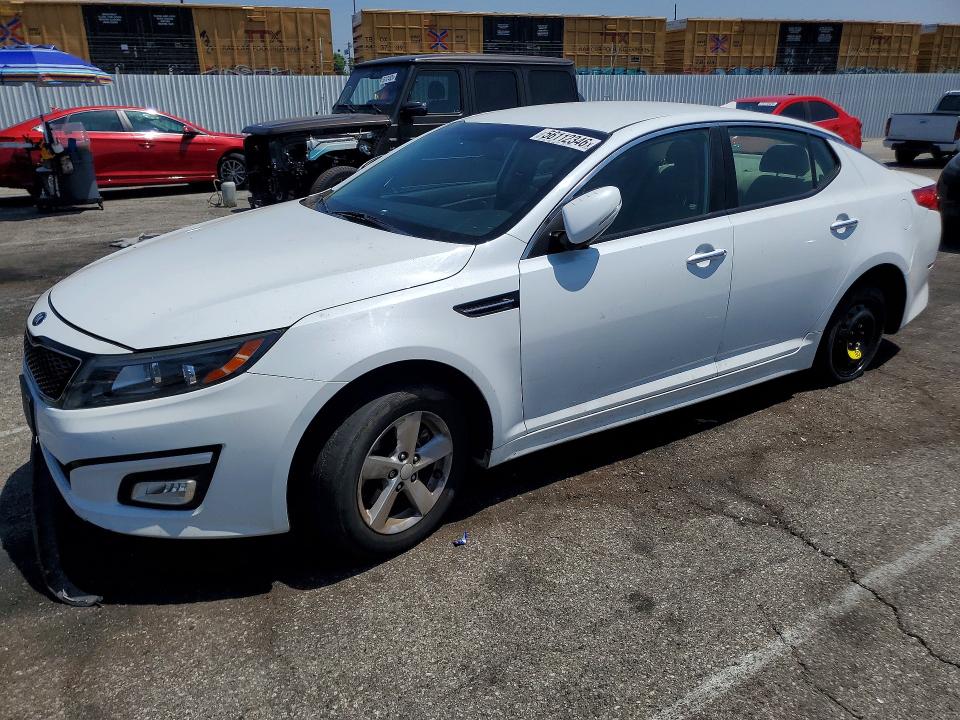 Auction sale of the 2015 Kia Optima, vin: 5XXGM4A75FG444276, lot number: 56112346