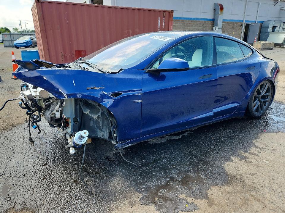 2023 Tesla Model S მანქანა იყიდება აუქციონზე, vin: 5YJSA1E68PF499120, აუქციონის ნომერი: 57398896