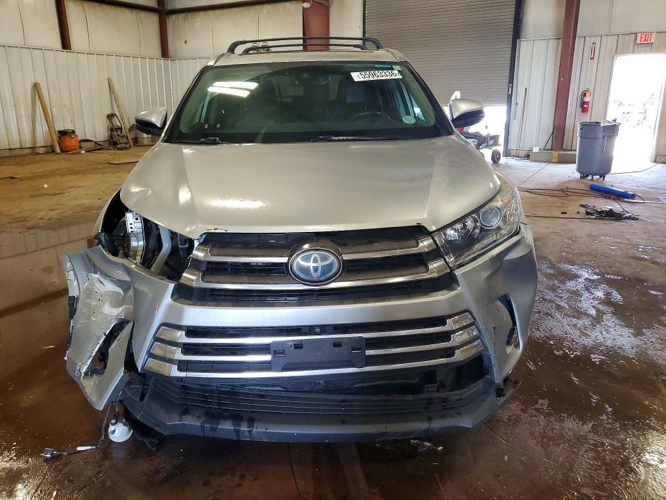 Продажа на аукционе авто 2018 Toyota Highlander Hybrid, vin: 5TDDGRFH6JS040287, номер лота: 55963336