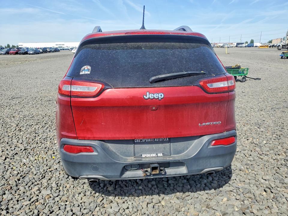 2014 Jeep Cherokee მანქანა იყიდება აუქციონზე, vin: 1C4PJLDS6EW283422, აუქციონის ნომერი: 58126166