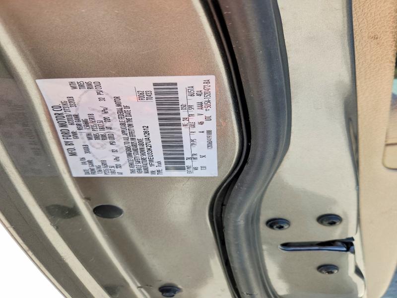 2007 Ford Explorer Sport Trac მანქანა იყიდება აუქციონზე, vin: 1FMEU33K27UA12612, აუქციონის ნომერი: 56989016