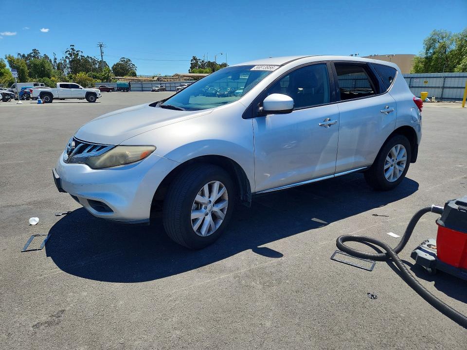 2011 Nissan Murano მანქანა იყიდება აუქციონზე, vin: JN8AZ1MU4BW050448, აუქციონის ნომერი: 56813956