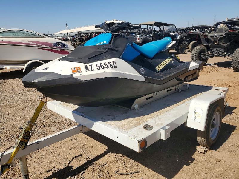 56515026 :رقم المزاد ، YDV46085B020 vin ، 2020 Sea-doo Spark 3 Up Jetski مزاد بيع