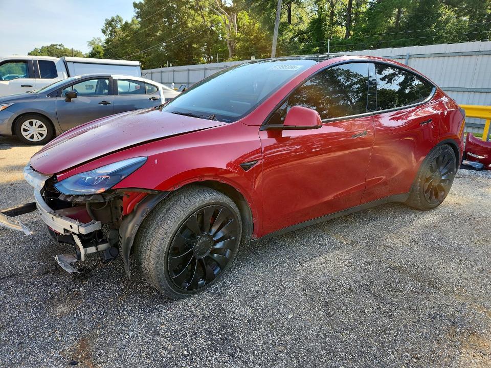 Продажа на аукционе авто 2022 Tesla Model Y, vin: 7SAYGDEFXNF534881, номер лота: 57995996