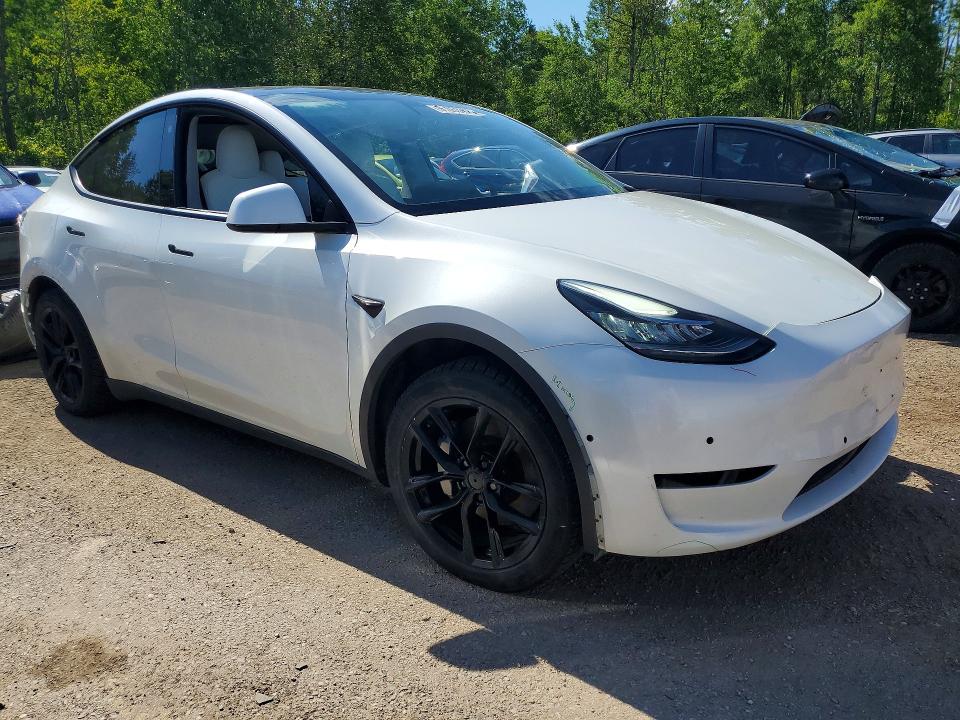 Продажа на аукционе авто 2021 Tesla Model Y, vin: 5YJYGAEE4MF189669, номер лота: 57053476