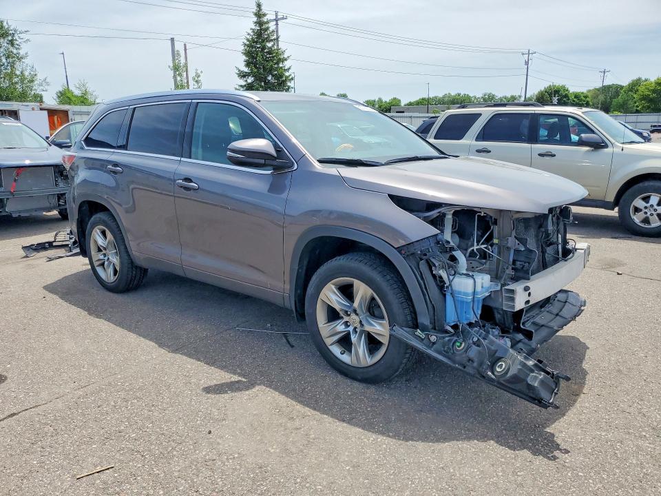 Aukcja sprzedaży 2015 Toyota Highlander, vin: 5TDDKRFH8FS118655, numer aukcji: 55736526