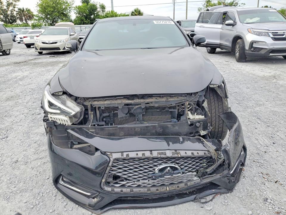 55775216 :رقم المزاد ، JN1EV7EL1JM392129 vin ، 2018 Infiniti Q60 مزاد بيع