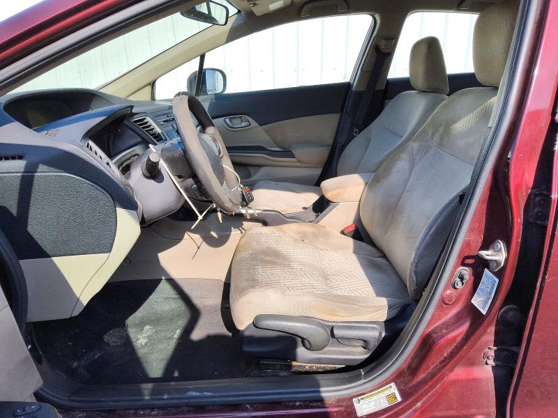 57974256 :رقم المزاد ، 19XFB2F50FE093539 vin ، 2015 Honda Civic مزاد بيع