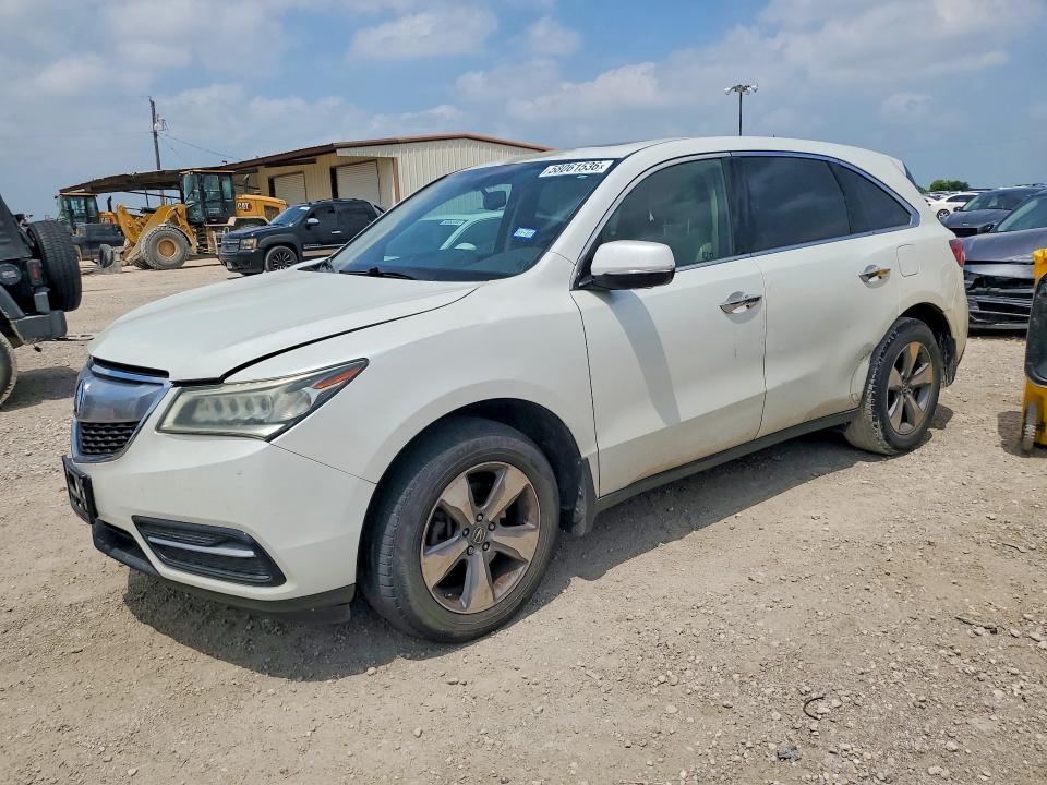 Продажа на аукционе авто 2015 Acura Mdx, vin: 5FRYD3H25FB005086, номер лота: 58061536