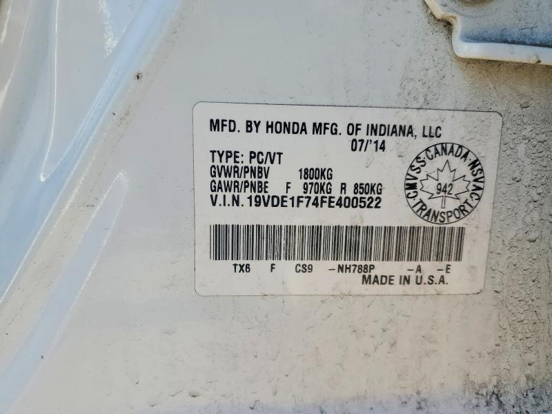 Aukcja sprzedaży 2015 Acura Ilx, vin: 19VDE1F74FE400522, numer aukcji: 58613556