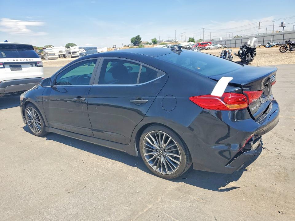 59015676 :رقم المزاد ، KMHD04LB5JU451775 vin ، 2018 Hyundai Elantra مزاد بيع