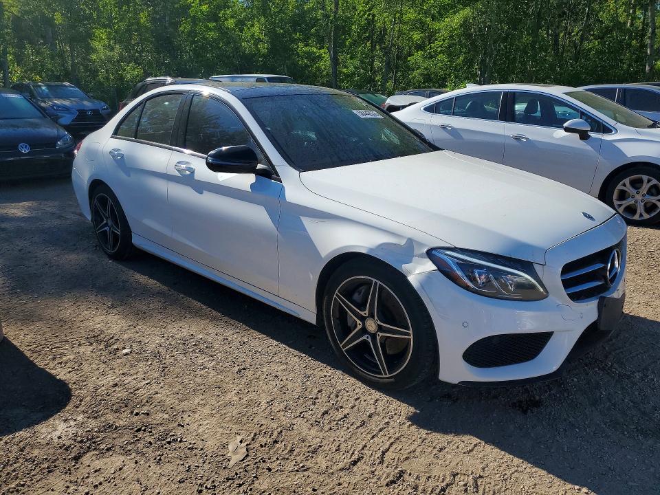 58442636 :رقم المزاد ، 55SWF4KB5HU185026 vin ، 2017 Mercedes-benz C مزاد بيع