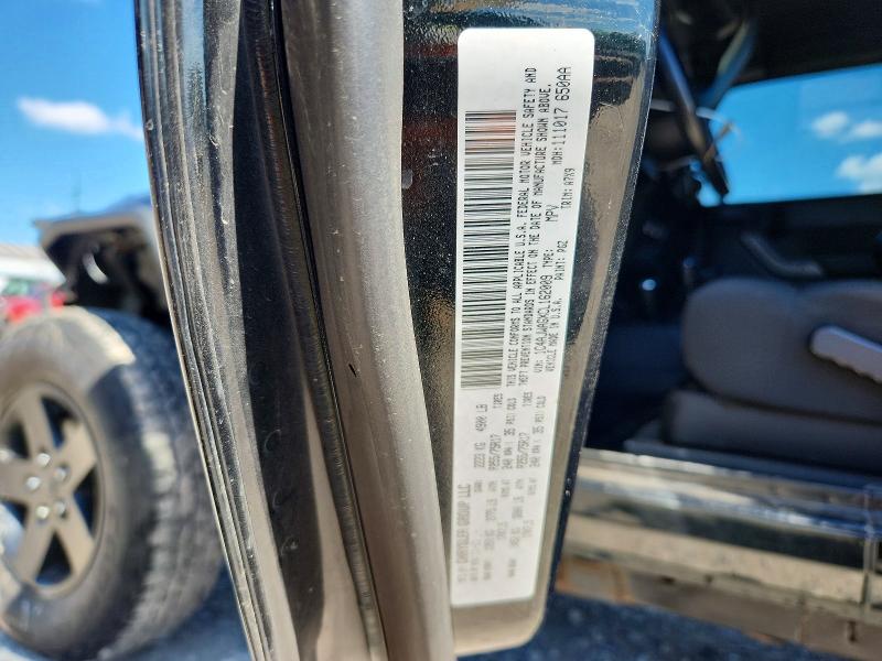57853346 :رقم المزاد ، 1C4AJWAGXCL162009 vin ، 2012 Jeep Wrangler مزاد بيع