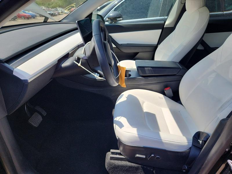 2021 Tesla Model Y მანქანა იყიდება აუქციონზე, vin: 5YJYGAEE3MF152175, აუქციონის ნომერი: 57610506