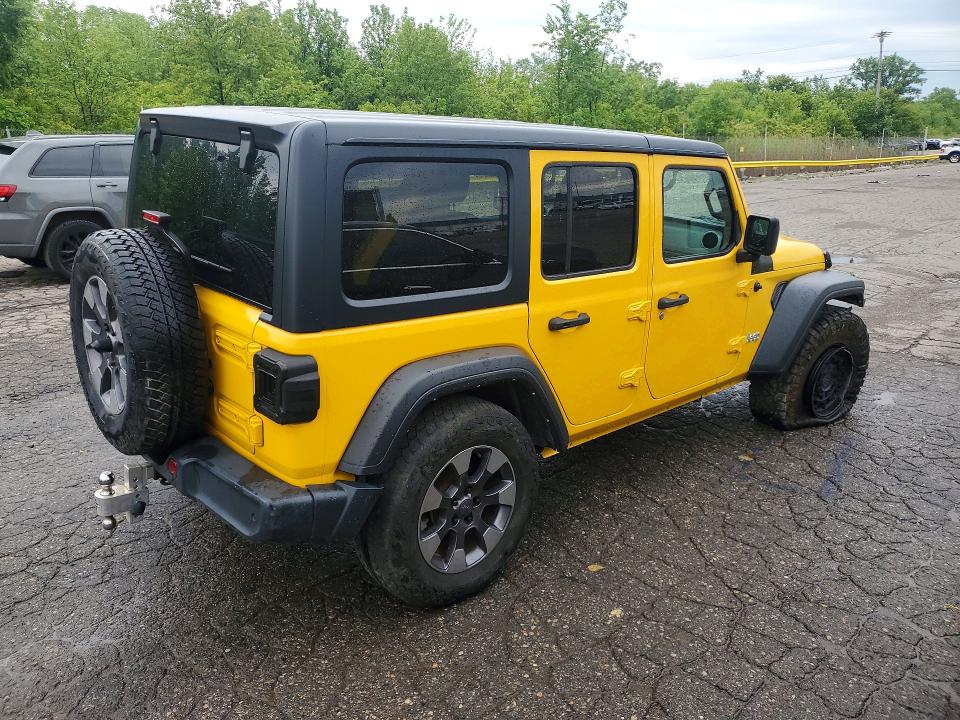 2021 Jeep Wrangler Unlimited მანქანა იყიდება აუქციონზე, vin: 1C4HJXDG0MW650756, აუქციონის ნომერი: 58723756