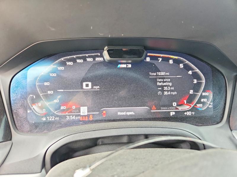 2022 Bmw M3 მანქანა იყიდება აუქციონზე, vin: WBS43AY02NFN04484, აუქციონის ნომერი: 56314926
