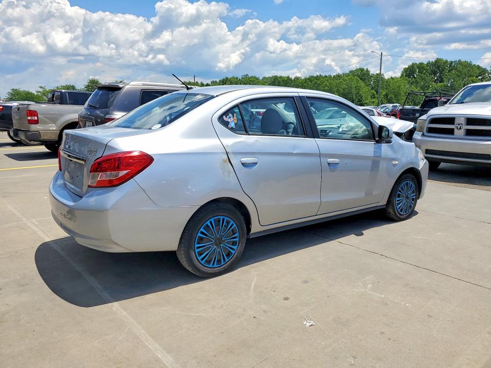 Продажа на аукционе авто 2019 Mitsubishi Mirage, vin: ML32F3FJ3KHF07557, номер лота: 57631456