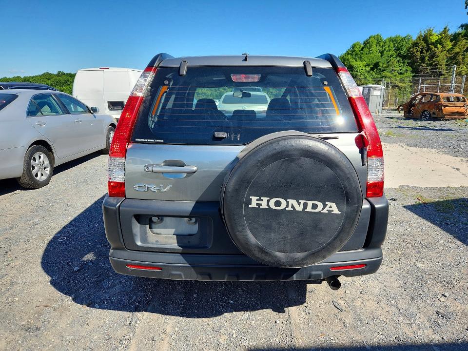 2006 Honda Cr-v მანქანა იყიდება აუქციონზე, vin: JHLRD78896C052543, აუქციონის ნომერი: 58217636